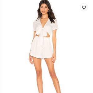 Super down romper from revolve